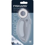 Cutter rotatif 45 mm avec poigne mountain haze - fiskars - fiskars - mondial tissus