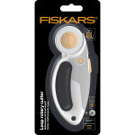 Cutter rotatif softgrip 45 mm titanium - fiskars - fiskars - mondial tissus