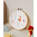 Dmc kit point de croix gift of stitch - monogramme amis de la for�t - dmc - mondial tissus