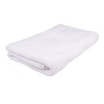 Drap de douche blanc 70x140cm - mondial tissus