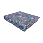 Drap housse 160x200 exotic perruche multicolore - mt - mondial tissus