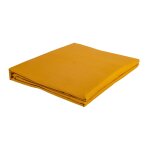 Drap housse 90x190cm jaune - mt - mondial tissus