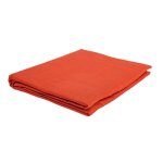 Drap housse terracotta 90 x 190 cm - mt - mondial tissus