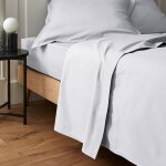 Drap plat blanc - mt - mondial tissus