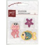 �cussons lot animaux marins poisson m�duse �toile - mt - mondial tissus