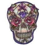 cusson tte de mort fleurs - mt - mondial tissus