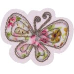 cusson thermocollant papillon - frou frou - mondial tissus