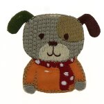 �cusson thermocollant petit chien - frou frou - mondial tissus