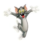 cusson tom de tom et jerry - disney - mondial tissus