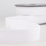 lastique boxer 32mm blanc - mondial tissus