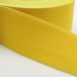 Elastique 40mm souple pour jupe jaune - mondial tissus