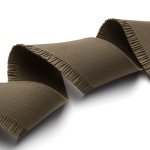 Elastique jupette 60mm - kaki - mondial tissus