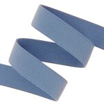 �lastique tiss� bleu jean 20 mm - mt - mondial tissus