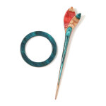pingle de chle symfonie avec broche flora - knit pro - knit pro - mondial tissus