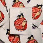 �tiquettes tiss�es better together x6 - marma� - mondial tissus