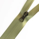 Fermeture � glissi�re �tanche effet satin� anis au m�tre - mondial tissus