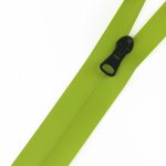 Fermeture  glissire tanche unie vert citron au mtre - mondial tissus