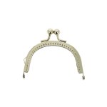 Fermoir arrondi argent 8. 5 cm - mt - mondial tissus