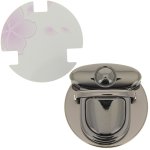 Fermoir cartable ovale en mtal 47 mm - mt - mondial tissus