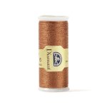 Fil  broder mtallis diamant - or  marron - dmc - mondial tissus