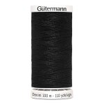 Fil  coudre denim gtermann 100 m noir - col 1000 - gtermann - mondial tissus