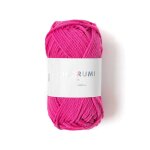 Fil � crocheter creative ricorumi dk fuchsia 014 coton 57, 5m - rico design - rico design - mondial tissus ...