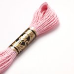 Fil moulin� � broder - tons roses - violets - col 605 - dmc - mondial tissus