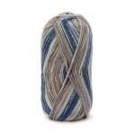 Pelote de fil  tricoter knitty pop bleu - dmc - dmc - mondial tissus