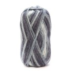 Pelote de fil  tricoter knitty pop gris - dmc - dmc - mondial tissus