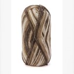 Pelote de fil  tricoter knitty pop marron - dmc - dmc - mondial tissus