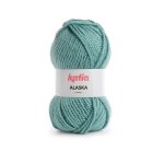 Pelote de fil � tricoter alaska n�48 bleu gris - katia - katia - mondial tissus