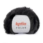 Pelote de fil  tricoter polar noir - katia - katia - mondial tissus