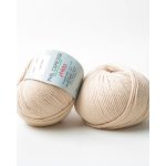 Pelote de fil  tricoter caresse beige - phildar - mondial tissus