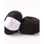 Pelote de fil � tricoter caresse noir - phildar - phildar - mondial tissus