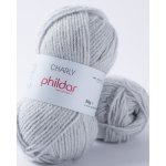 Pelote de fil  tricoter charly givre - phildar - mondial tissus
