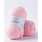 Pelote de fil  tricoter charly rose - phildar - mondial tissus