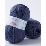 Pelote de fil  tricoter partner 3. 5 bleu marine - phildar - phildar - mondial tissus