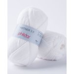 Pelote de fil � tricoter partner 3, 5 blanc - phildar - phildar - mondial tissus