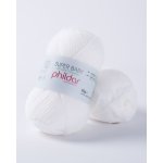 Pelote de fil  tricoter super baby blanc - phildar - phildar - mondial tissus