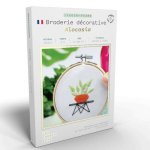 French kits broderie dcorative - alocasia - les french kits - mondial tissus