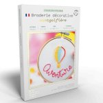French kits broderie dcorative - montgolfire - les french kits - mondial tissus