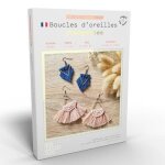 French kits diy - boucles d'oreilles frangettes - les french kits - mondial tissus