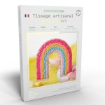 French kits tissage contemporain - arc - en - ciel - les french kits - mondial tissus