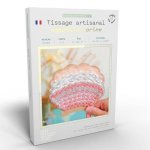 French kits tissage contemporain - coquille marine - les french kits - mondial tissus