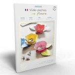 French kits vide poches - les fleurs - les french kits - mondial tissus