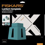 Gabarit cration de forme 3d papier modle lanterne - fiskars - fiskars - mondial tissus