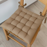 Galette de chaise essentiel cru - mt - mondial tissus