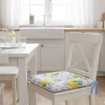 Galette de chaise preppy riviera 40x40 cm - mt - mondial tissus