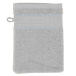 Gant de toilette  broder gris - mondial tissus