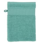 Gant de toilette � broder vert - mt - mondial tissus